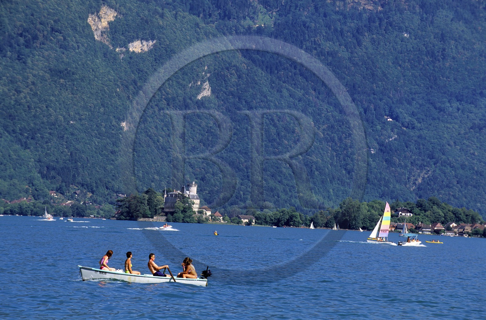 France, Haute-Savoie (74), Lac d'Annecy