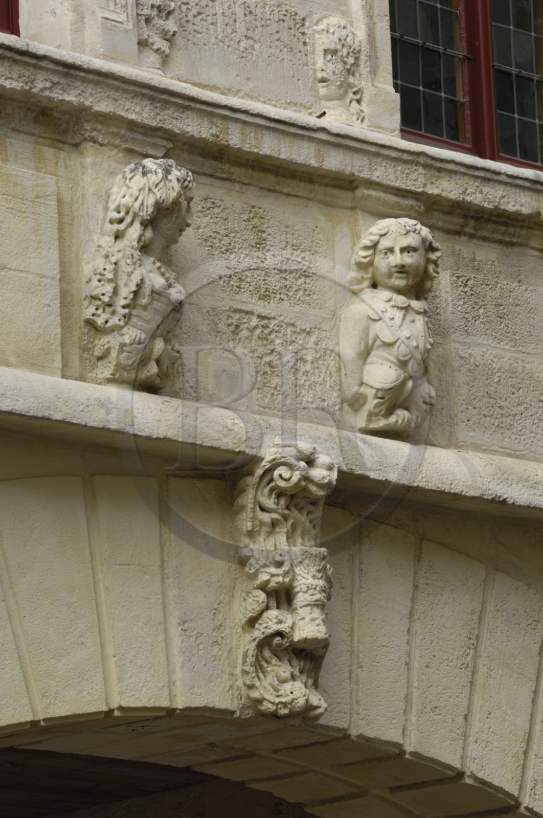 France, Charente-Maritime (17), La Rochelle, maison du début de la rue des Merciers