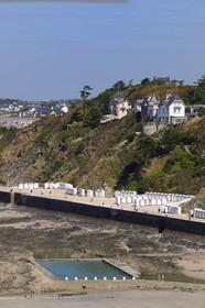 France, Manche (50), Granville et sa piscine d'eau de mer