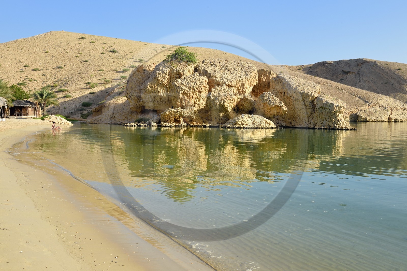 Sultanate of Oman, Muscat, Qantab, Al-Jissah bay, Muscat Hills Resort