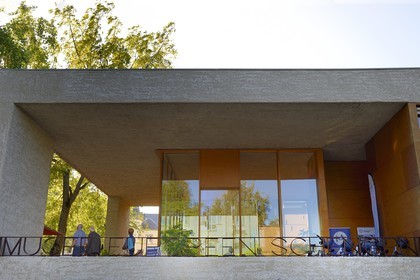 Luxembourg, district de Grevenmacher, région de la Moselle, Schengen, le musée européen dans le Centre Européen