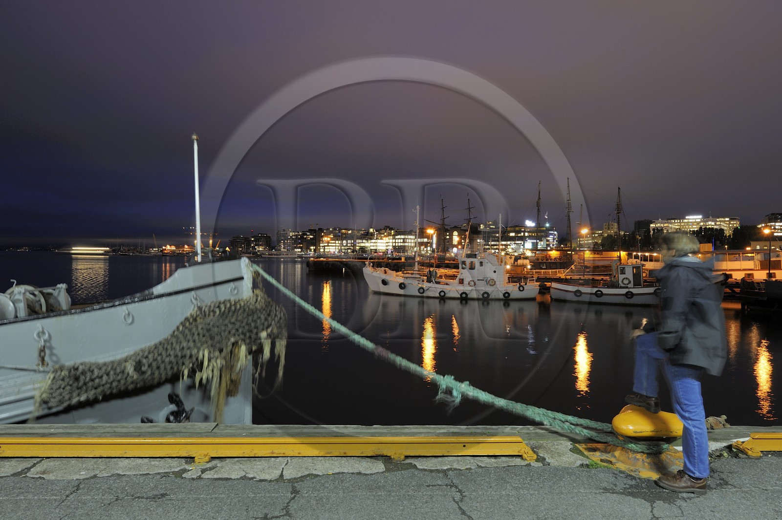 Norvège, le port d'Oslo