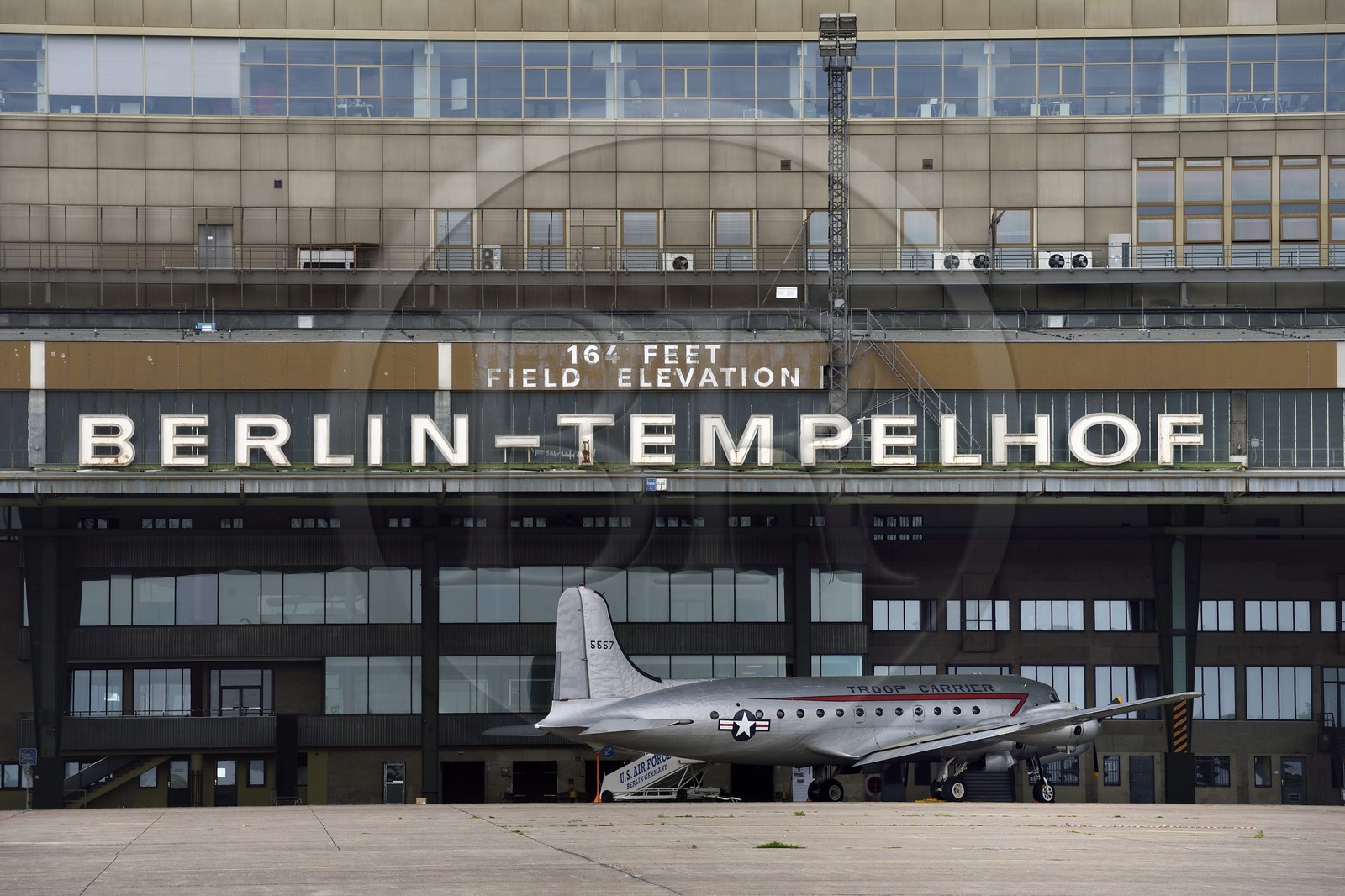 Germany, Berlin, former Berlin-Tempelhof international airport