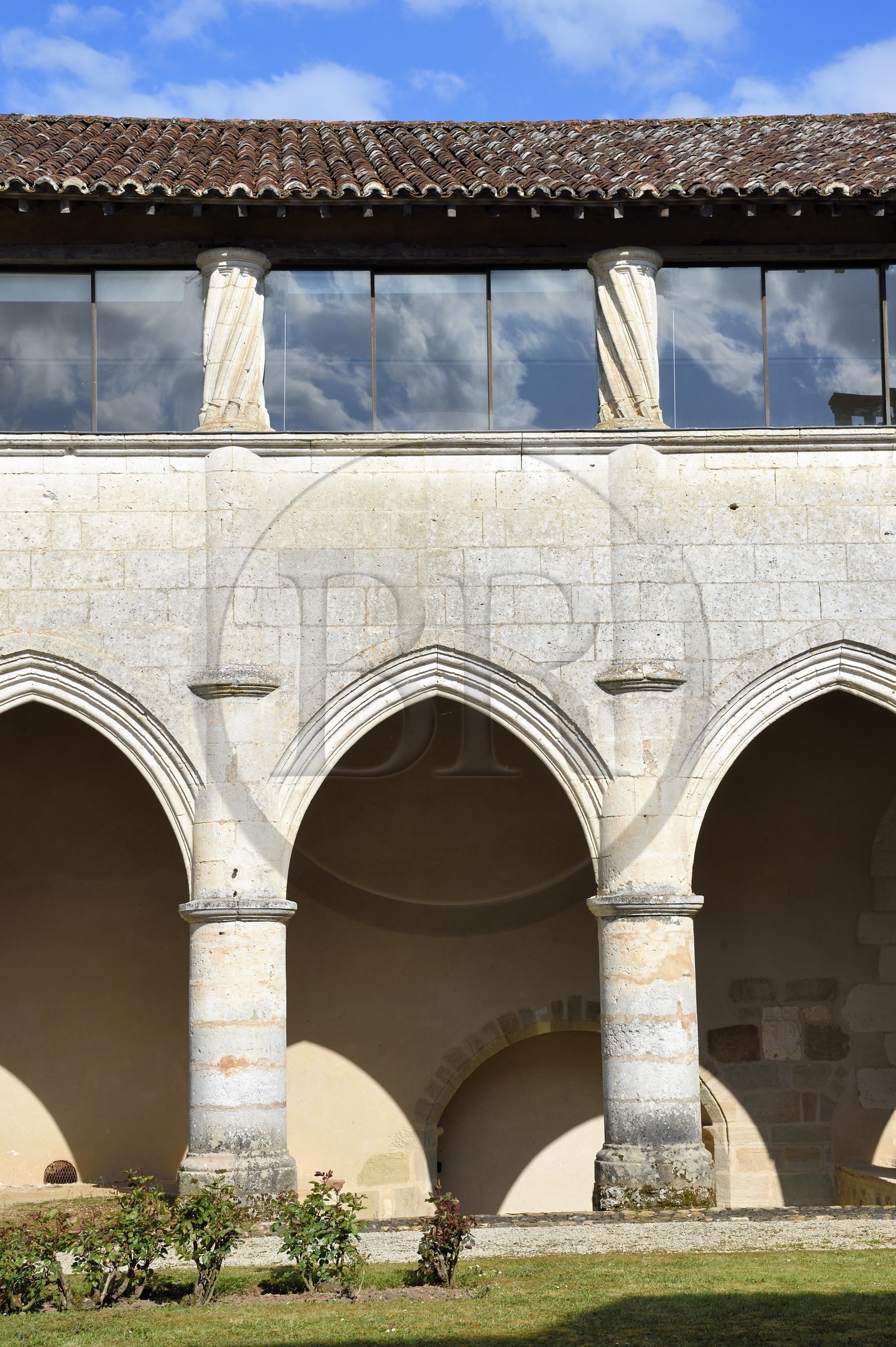 France, Dordogne, Périgord Vert, Saint Jean de Cole, labelled Les Plus Beaux Villages de France (The Most Beautiful Villages of France), the former priory