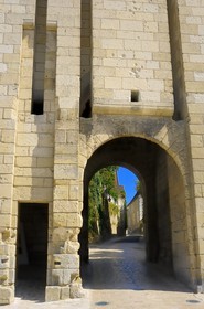 France, Indre-et-Loire (37), Loches, la Porte Royale du chateau