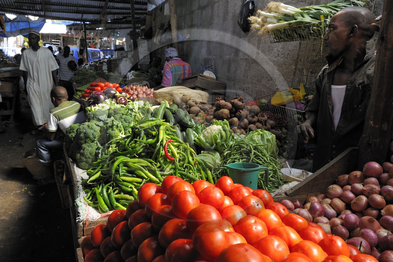 Tanzania, Dar es-Salaam, Kisutu market