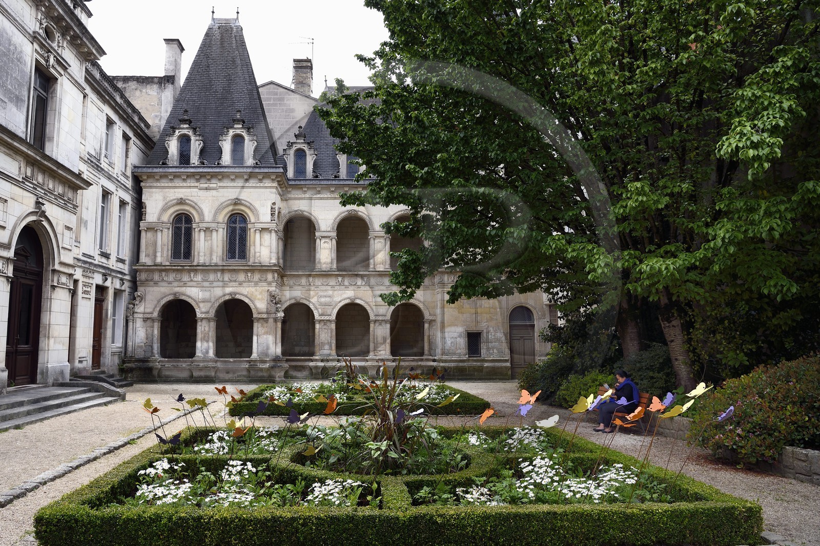 France, Charente-Maritime (17), La Rochelle,  l'Hotel d'Hugues Pontard (Maison Henri II) construit au XVIe siècle