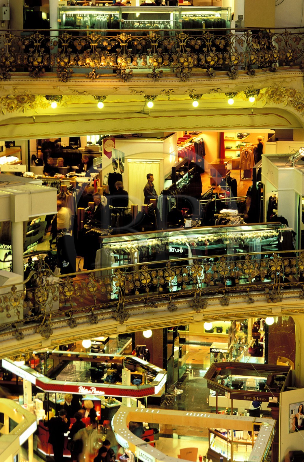 France, Paris (75), les Galeries Lafayette