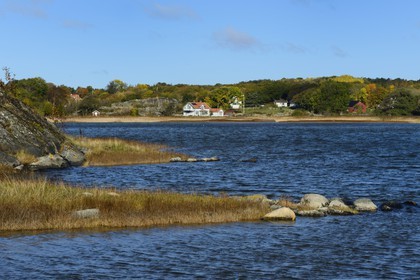 Suède, Västra Götaland, Iles Koster, Sydkoster, hameau de Bollplan