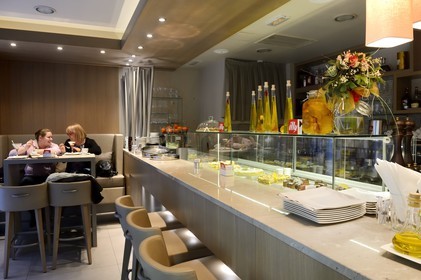 Croatie, Dalmatie, côte dalmate, Zadar, hotel et restaurant Kalelarga