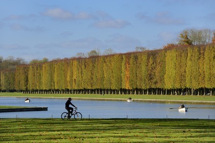 France, Yvelines (78), parc du château de Versailles, classé Patrimoine Mondial de l'UNESCO, le Grand Canal