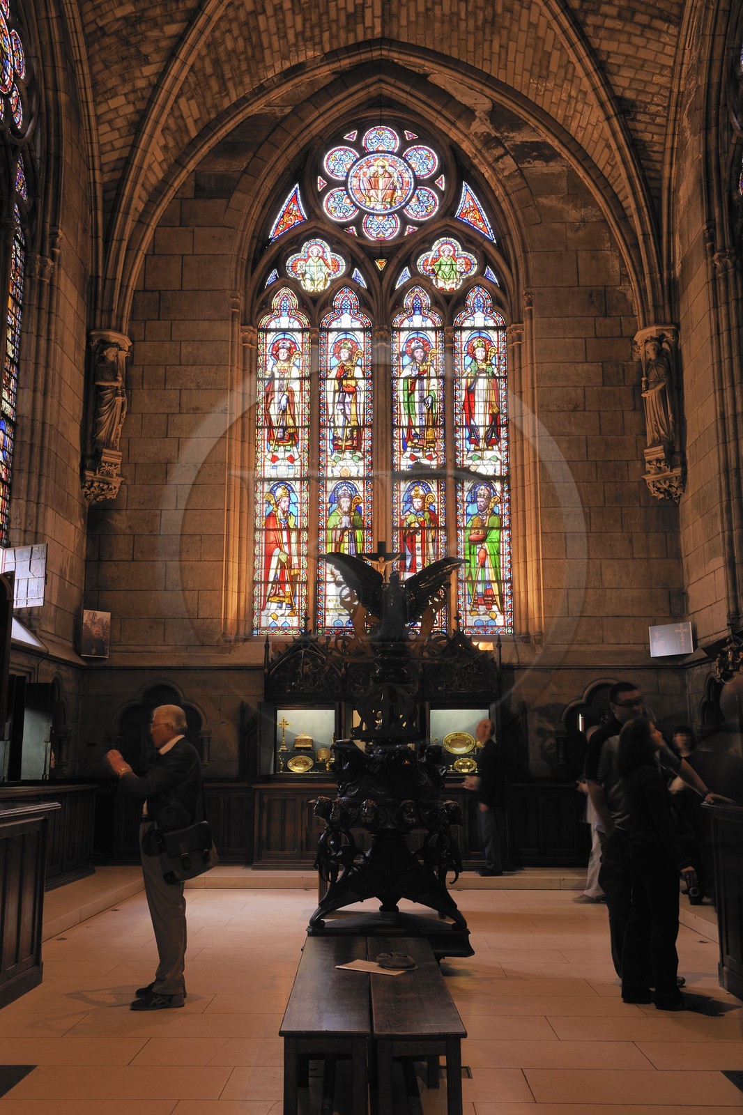 France, Paris (75), île de la Cité, la cathédrale Notre-Dame-de-Paris, la sacristie du chapitre et salle du Trésor