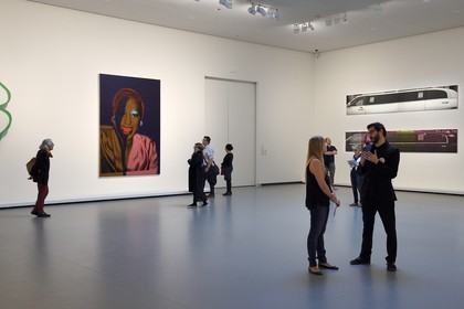 France, Paris, Louis Vuitton Foundation by architect Frank Gehry (a special authorization is required before publication)