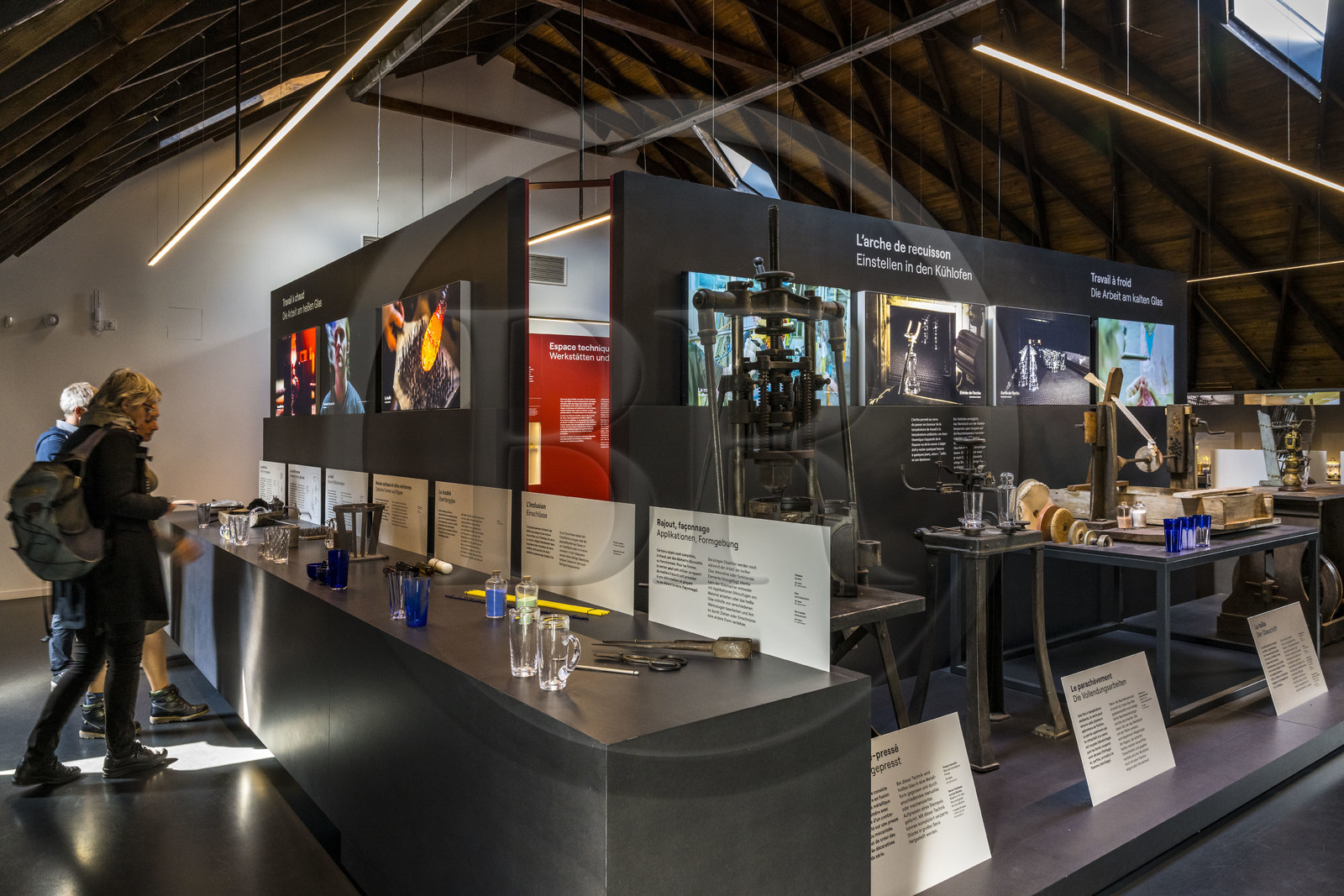 France, Moselle (57), Meisenthal, Centre international d’Art verrier (CIAV), le musée du Verre