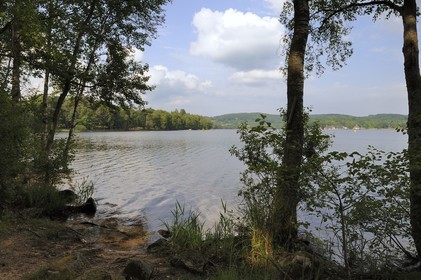 France, Nièvre (58), lac des Settons