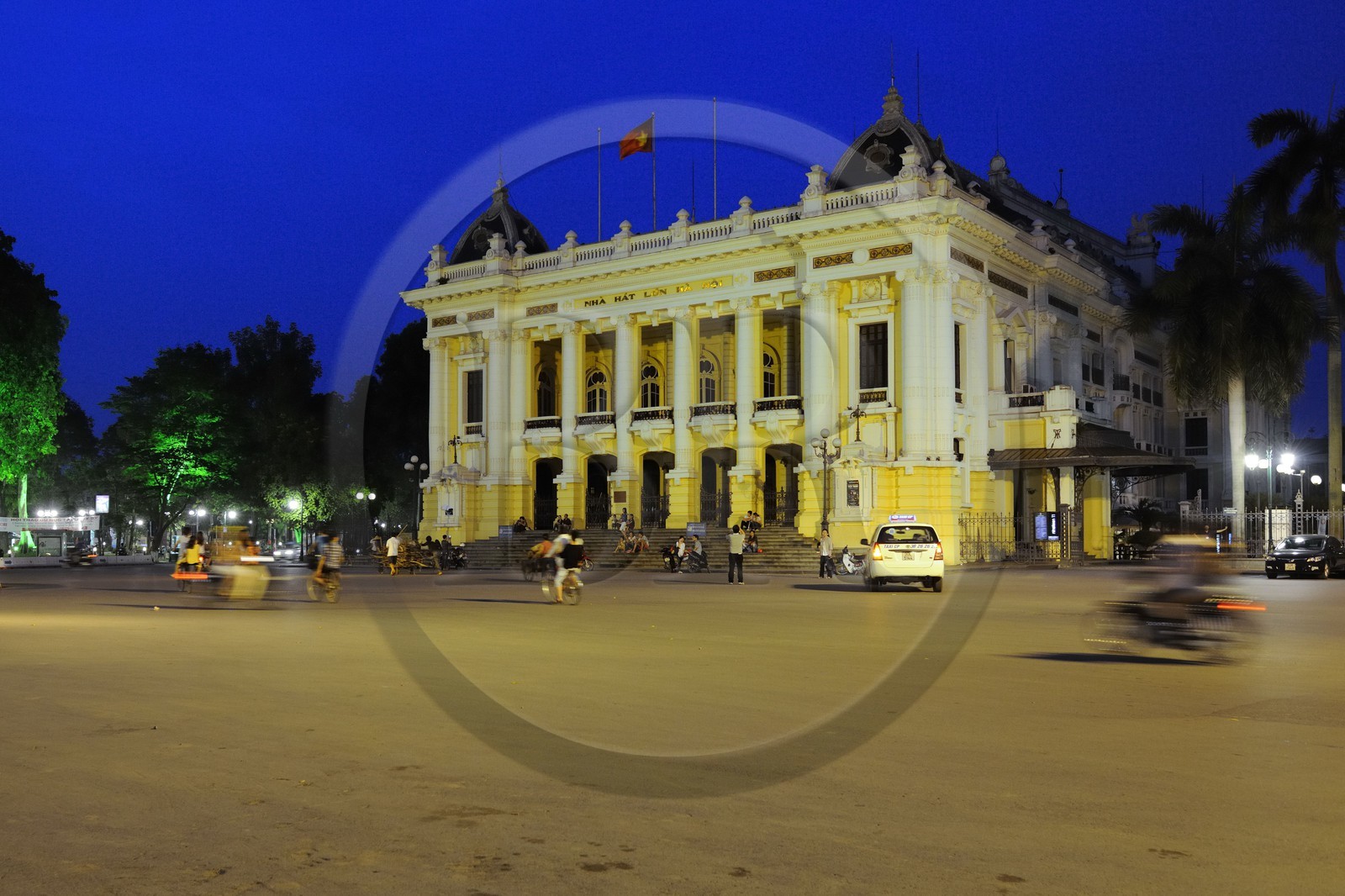 Vietnam, Hanoï, l'opéra de 1911