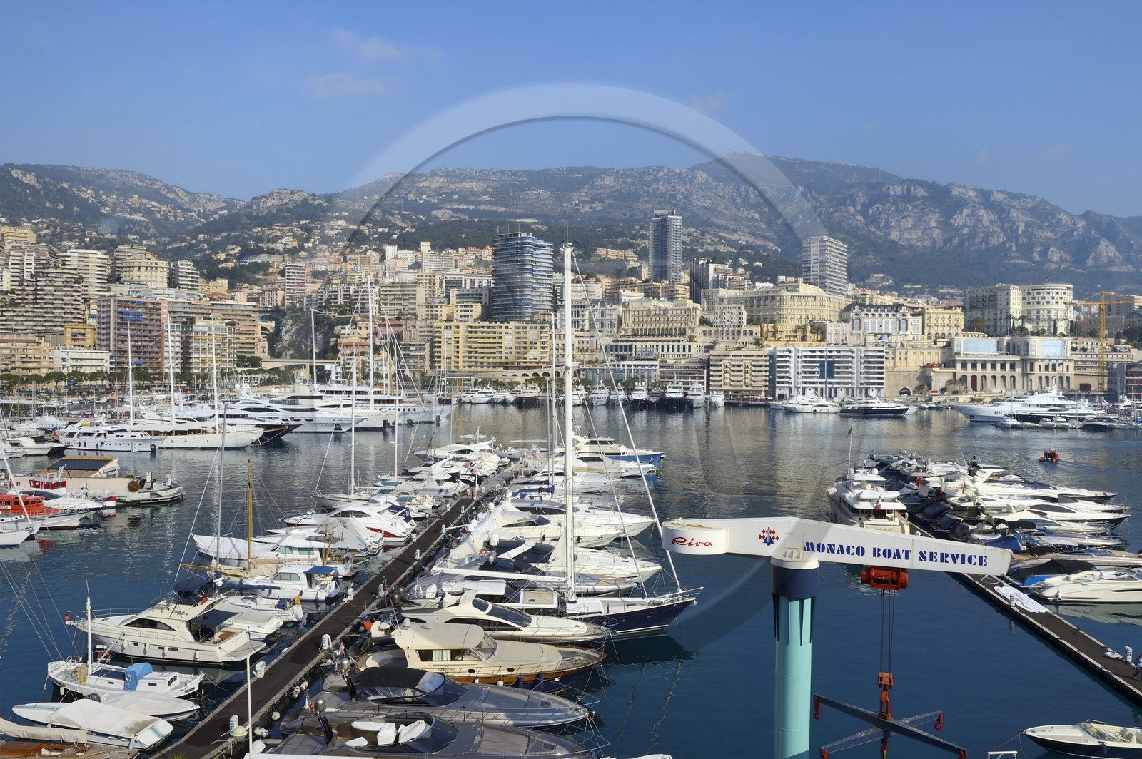 Principauté de Monaco, Monaco, port Hercule