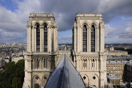 France, Paris (75), île de la Cité, la cathédrale Notre-Dame