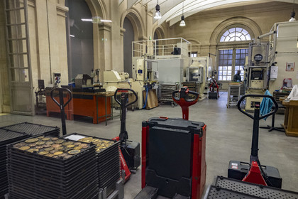 France, Paris (75), la Monnaie de Paris, les ateliers