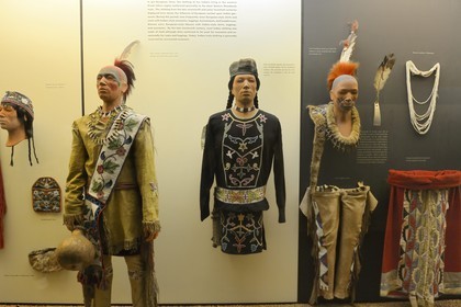 Etats-Unis, New York, Manhattan, Upper West Side, Musée Américain d'Histoire Naturelle (American Museum of Natural History), indiens des plaines