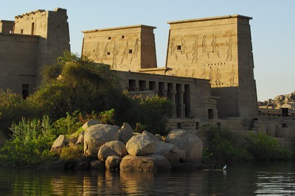 Egypt, Upper Egypt, Nubia, Nile Valley, Aswan, Agilka Island, Philae listed as World Heritage by UNESCO, Isis Temple
