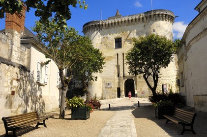 France, Indre-et-Loire (37), Loches, la Porte Royale du chateau