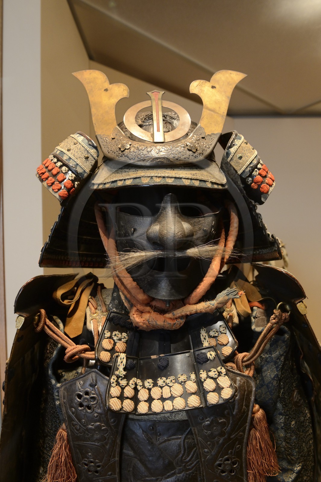 Etats-Unis, New York, Manhattan, East Side, Metropolitan Museum of Art (MET), galerie des armes et armures, armure japonaise Gusoku de la période Edo