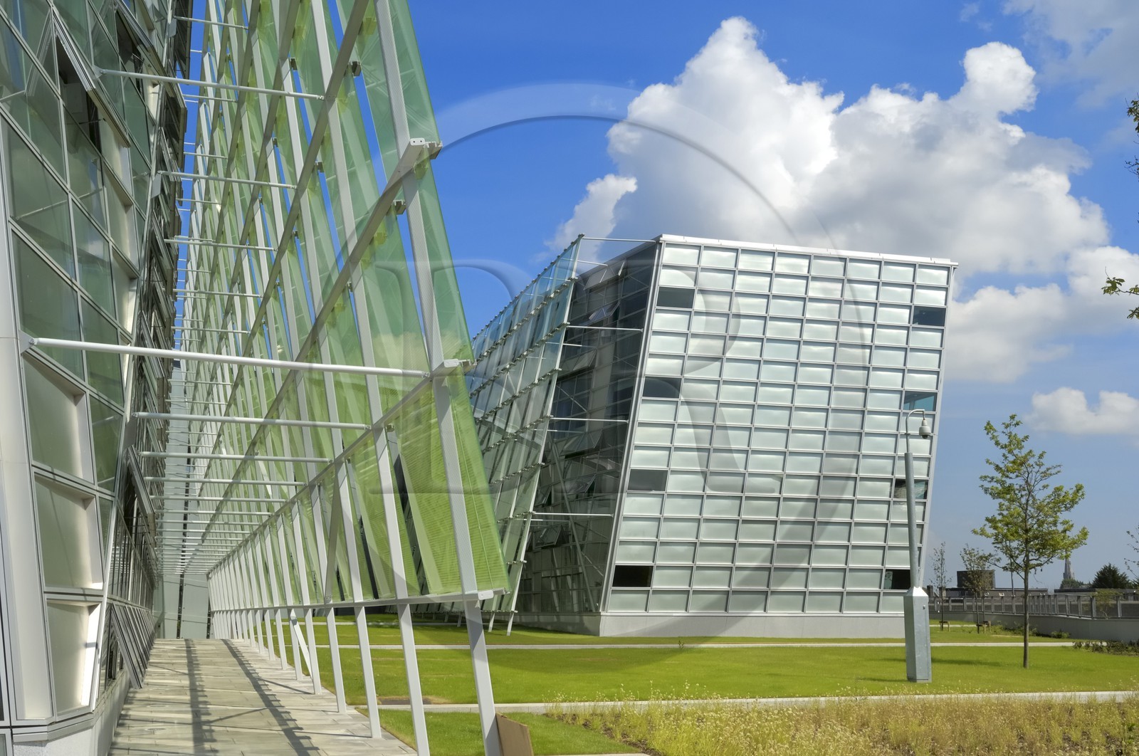 Republic of Ireland, County Kildare, Naas, the Kildare County Council, by architects Heneghan.Peng Architects