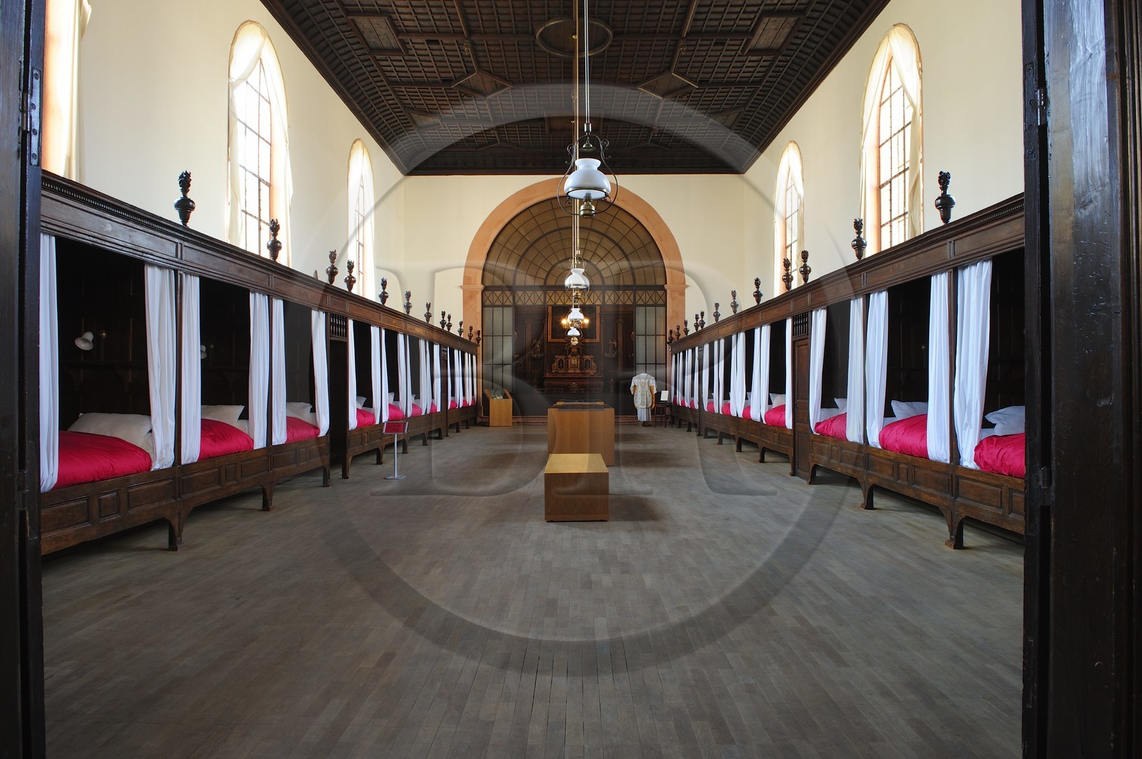 France, Saône et Loire (71), Tournus, l'Hôtel-Dieu