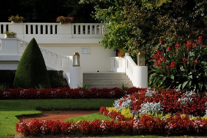 France, Vosges (88), Station thermale de Vittel, le Grand Hôtel propriété du Club Mediterranée