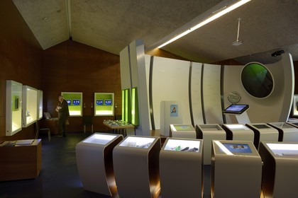 Luxembourg, district de Grevenmacher, région de la Moselle, Schengen, le musée européen dans le Centre Européen