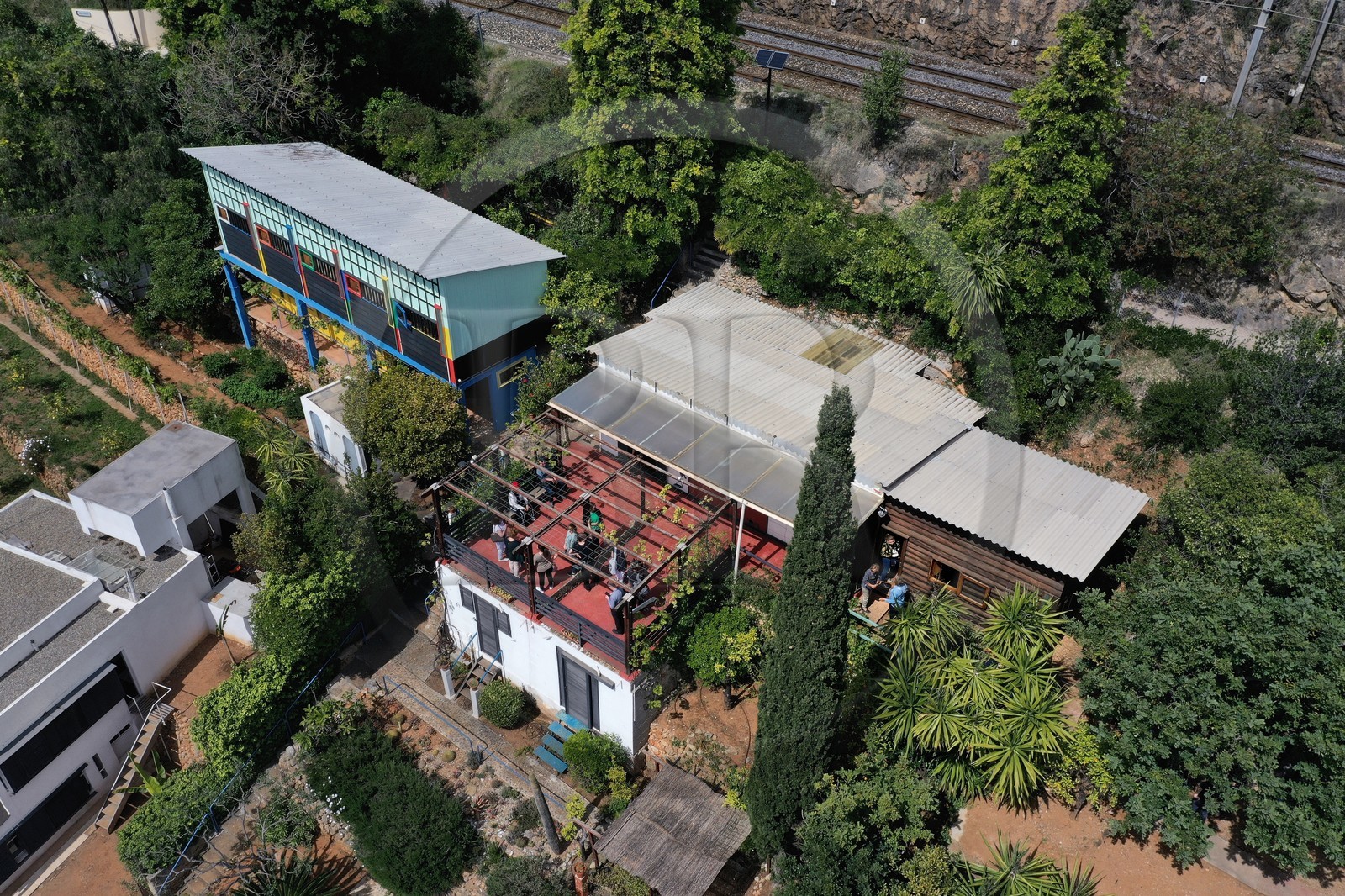 France, Alpes Maritimes (06), Roquebrune-Cap-Martin, Cap Martin, oeuvre architecturale de Le Corbusier, class