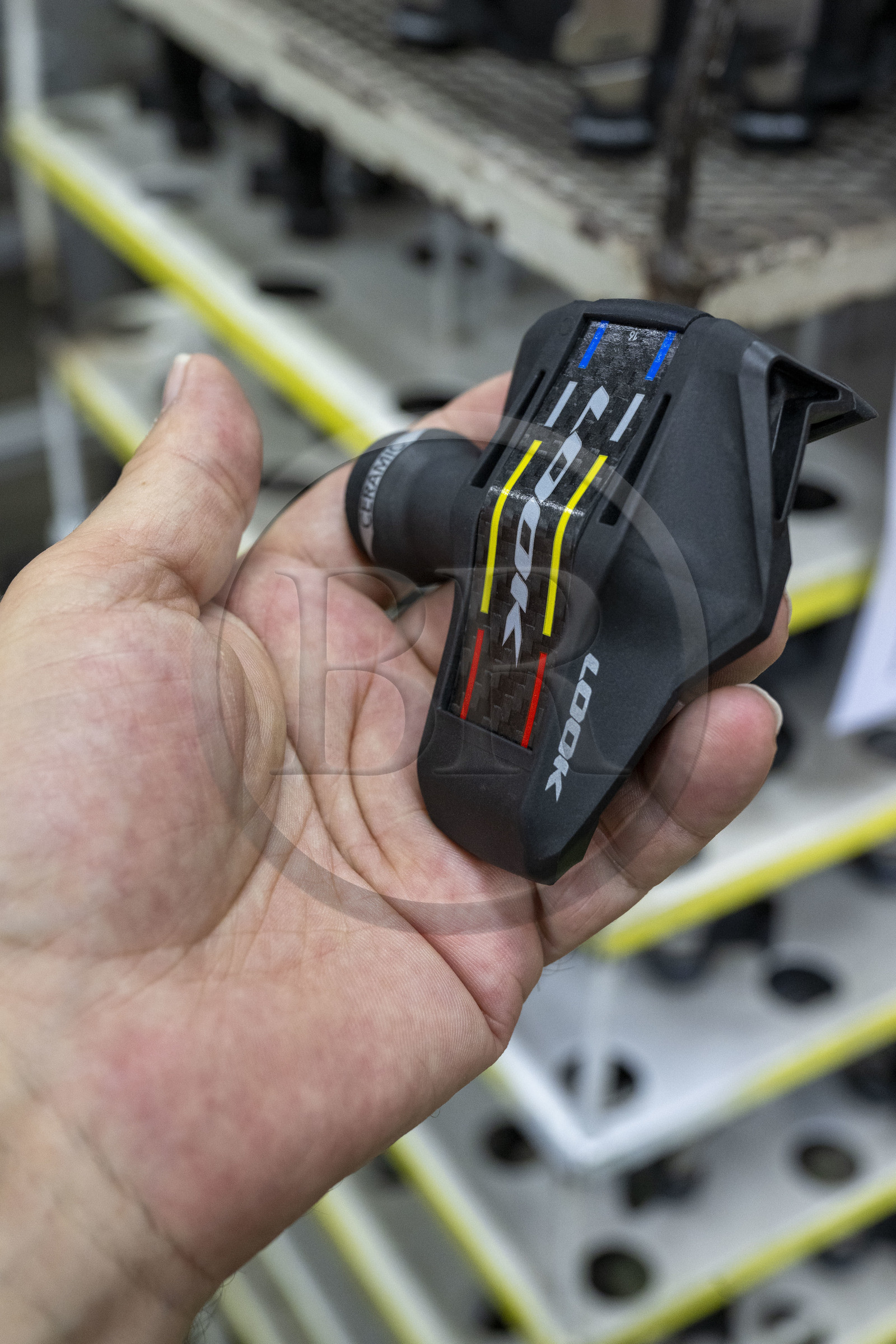 France, Nièvre, Nevers, Look Cycles International company, bicycle pedal that makes the company successful