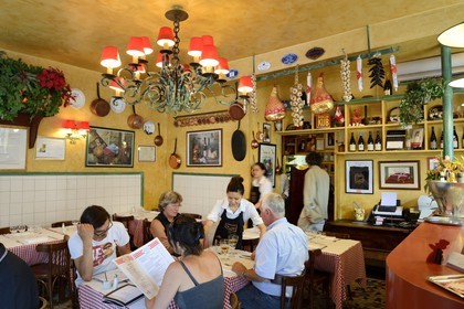 France, Rhône (69), Lyon, Restaurant bouchon lyonnais Daniel et Denise du chef Joseph Viola, meilleur ouvrier de France 2004