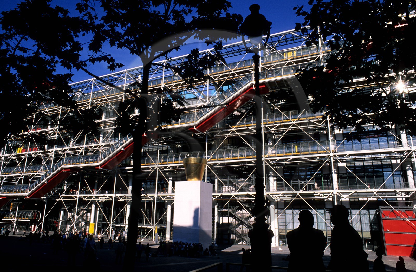 France, Paris (75), Beaubourg, le Centre Georges Pompidou