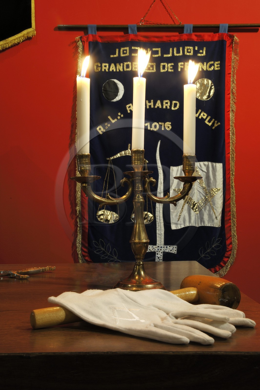 France, Paris (75), Grande Loge de France (GLDF), temple maçonnique