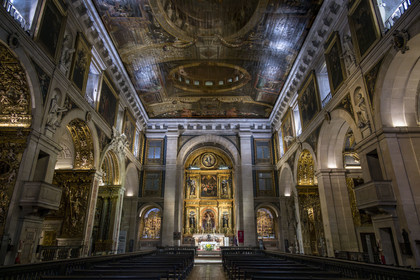 Portugal, Lisbonne, Bairro Alto, église Saint-Roch (Igreja de Sao Roque) du XVIème siècle