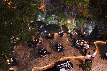 Maroc, Casablanca, restaurant le Rouget de l’Isle