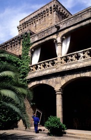 Espagne, Estrémadure, paradore (hôtel) à Jarandilla de la Vera